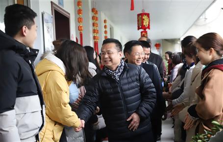 【開(kāi)工大吉】新年新氣象！公司領(lǐng)導(dǎo)班子向干部職工拜年