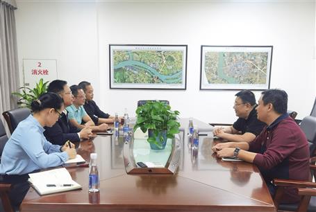 賴海標(biāo)、陶禮智到柳州祥云集團(tuán)座談交流