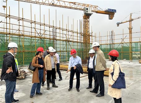 柳州市建筑工程質(zhì)量安全層級監(jiān)督檢查組到冶建第四分公司項(xiàng)目開展檢查工作